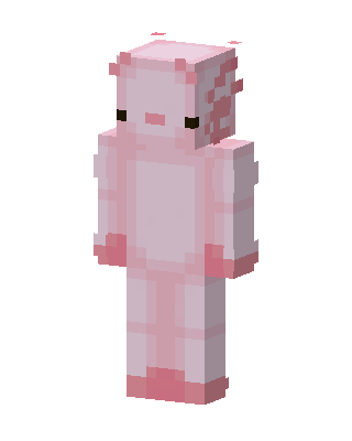 Pink Animal Girl skin, 3D preview