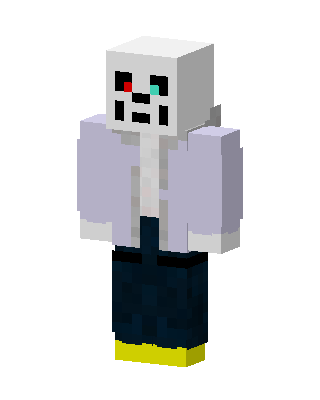 Sans skin, 3D preview