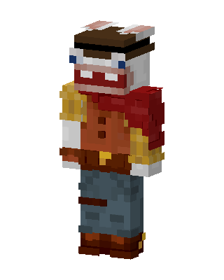 Gray Cowboy Boy Minecraft skin
