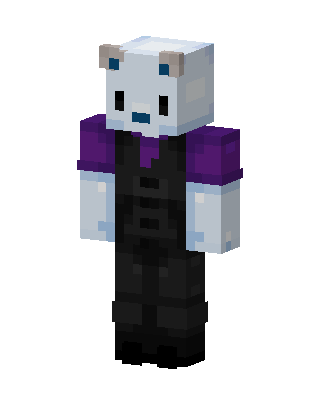 Polar Bear Gentleman skin, 3D preview