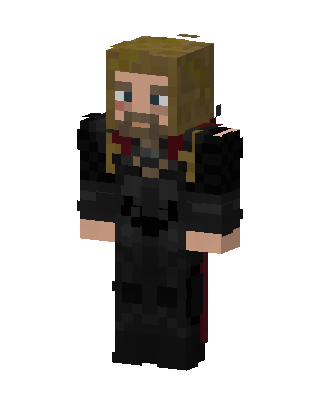 Black Hero Boy Minecraft skin
