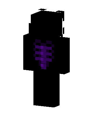 Black Hero Boy skin, 3D preview