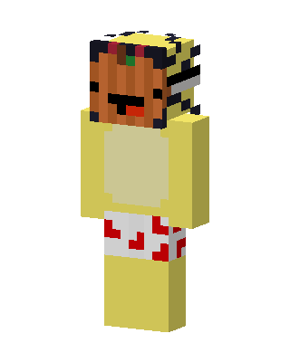 Taco Onesie skin, 3D preview