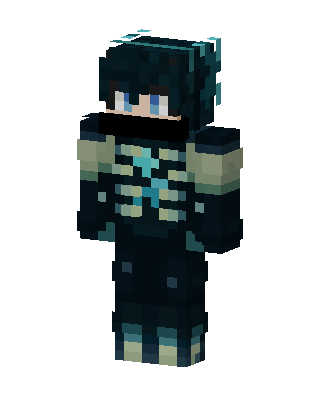 Abyss Warden Minecraft skin