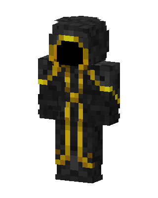Golden Shade skin, 3D preview