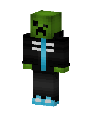 Creeper Hoodie Minecraft skin