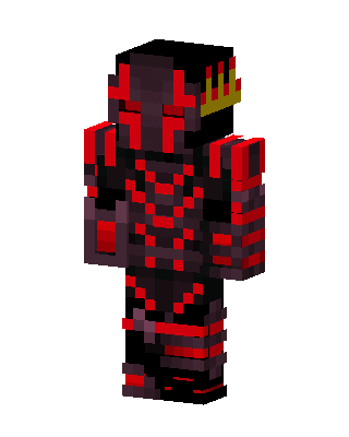 Black Hero Boy skin, 3D preview