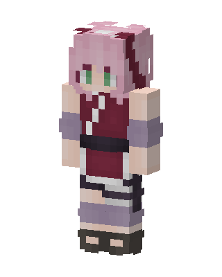 Sakura Haruno skin, 3D preview