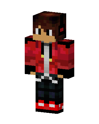 Red Player Boy Minecraft red skin