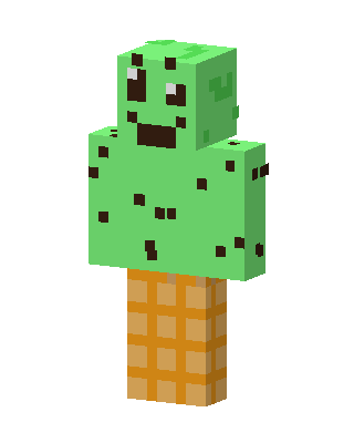 Mint Choc Ice skin, 3D preview
