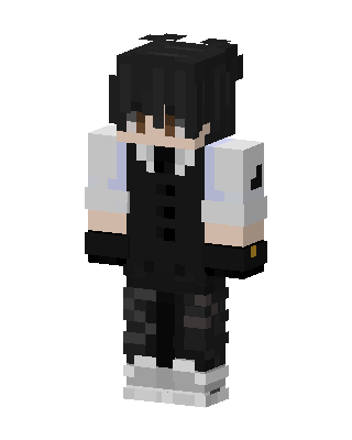 Shadow Vest skin, 3D preview