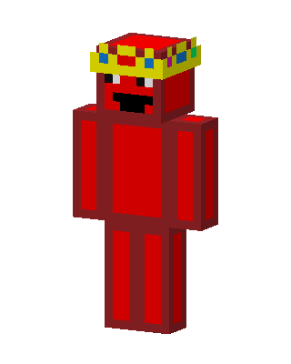 Red King skin, 3D preview