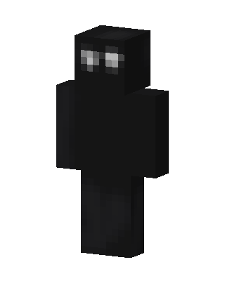 Black Villain Boy Minecraft Enderman skin