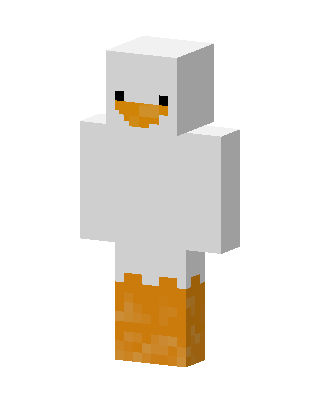 Duck skin, 3D preview