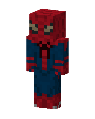 Spider-Man skin, 3D preview