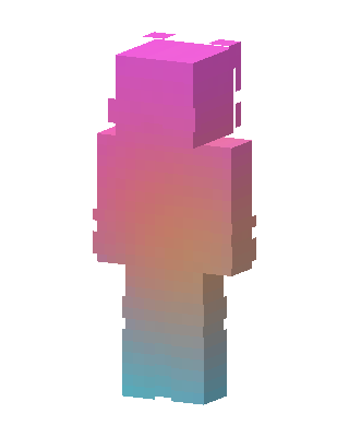 Sunset Gradient Minecraft pink skin