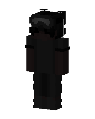 Black Masked Villain Boy Minecraft skin