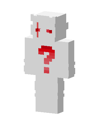 Question Mark Ghost skin, 3D preview
