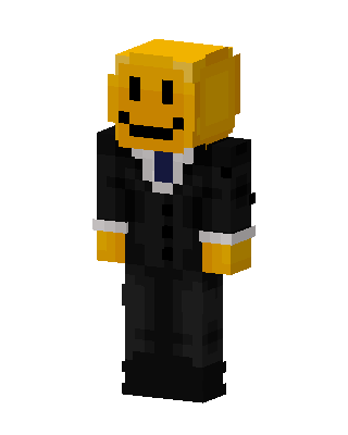 Smiley Suit skin, 3D preview