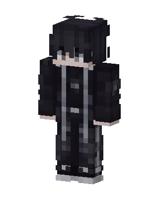 Shadow Hoodie skin, 3D preview