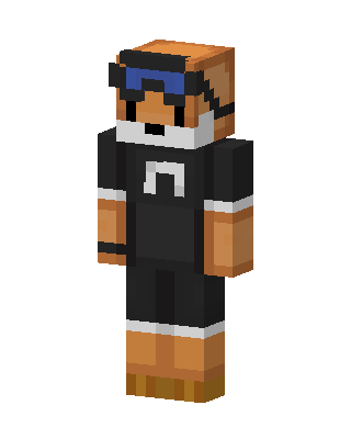Goggle Fox skin, 3D preview