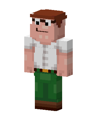 Peter Griffin skin, 3D preview