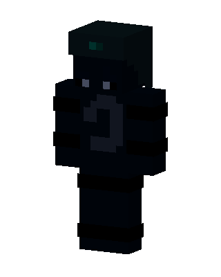 Shadow Beanie skin, 3D preview