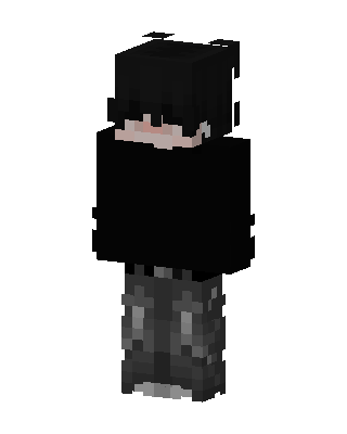 Shadow Hoodie skin, 3D preview