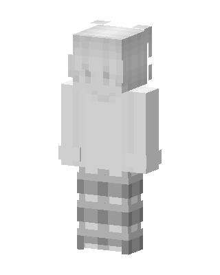 Ghost Boy Minecraft white skin