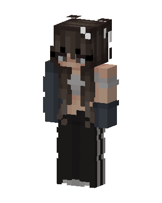 Grunge Girl skin, 3D preview