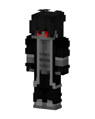 Black Fighter Boy skin, 3D preview