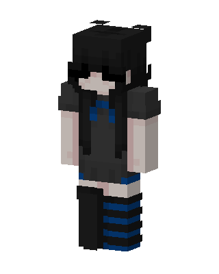 Black Student Girl Minecraft skin