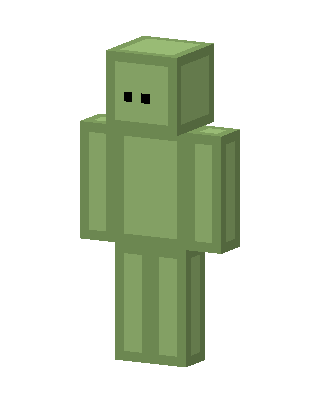 Green Mob Boy Minecraft green skin