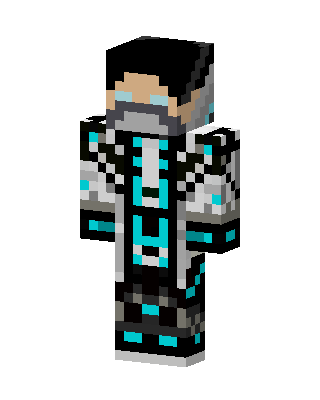 Cyber Tech Mask skin, 3D preview