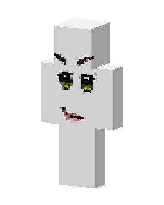 Blank Face skin, 3D preview