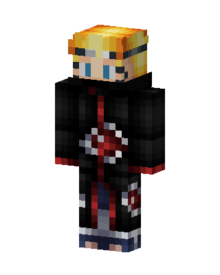 Naruto Akatsuki Minecraft ninja skin