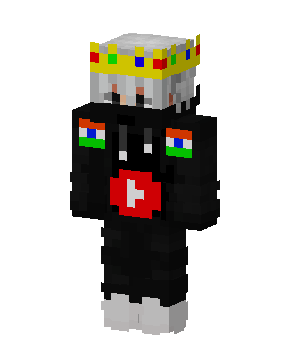 Black Royal skin, 3D preview