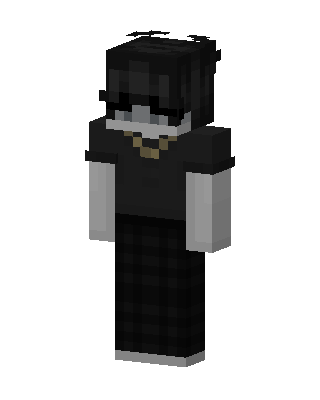 Shadow Goth skin, 3D preview