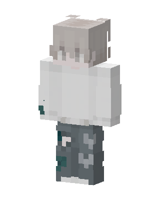 White Player skin, 3D preview