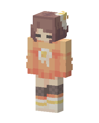 Fried Egg Sweater skin, 3D preview