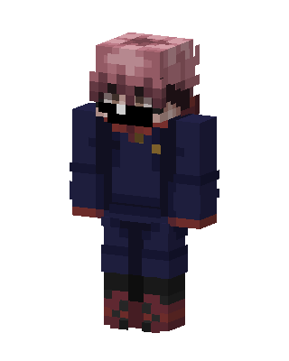 Yuji Itadori skin, 3D preview