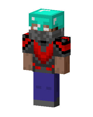 Diamond Helmet Raider skin, 3D preview