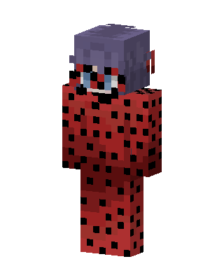 Ladybug skin, 3D preview