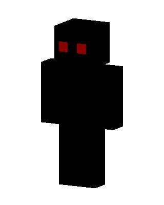 Black Mob skin, 3D preview