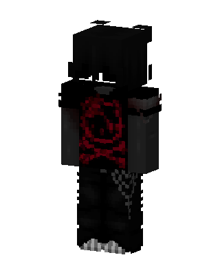 Black Fighter Boy skin, 3D preview