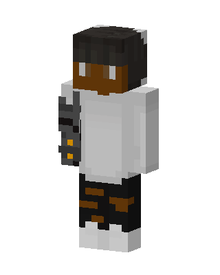 Cyber Arm Hoodie skin, 3D preview