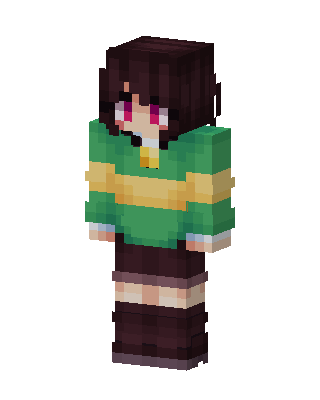 Chara Minecraft skin