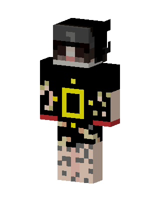 Spotted Dog Hoodie skin, 3D preview