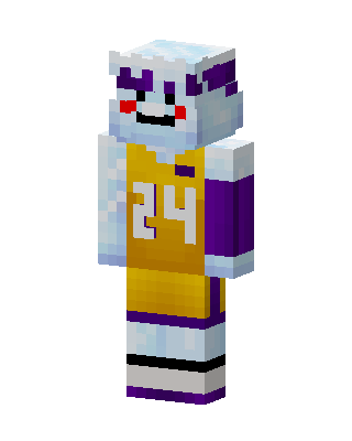 Lakers Ghost Bear skin, 3D preview