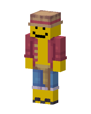 Straw Hat Luffy Minecraft skin